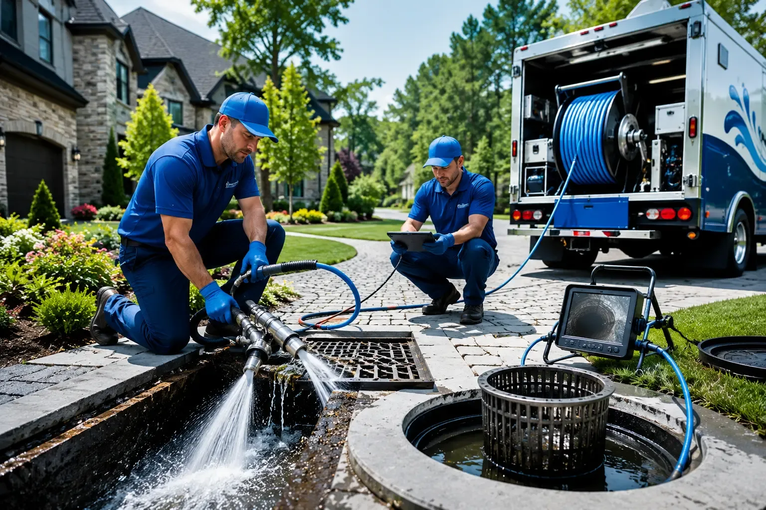 Local outdoor drain cleaning professionals in Walkerton, IN